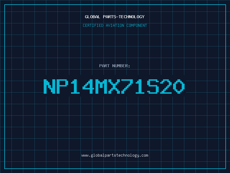 Aviation Part NP14MX71S20