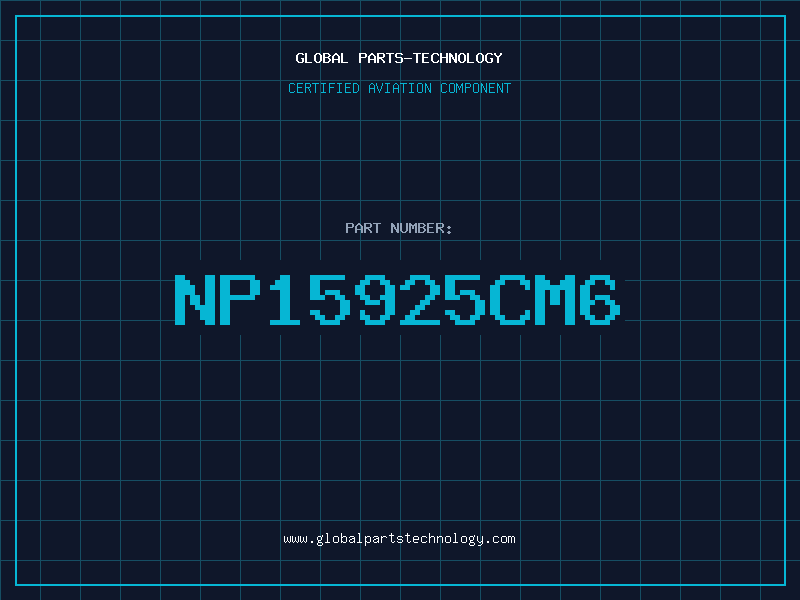 Aviation Part NP15925CM6