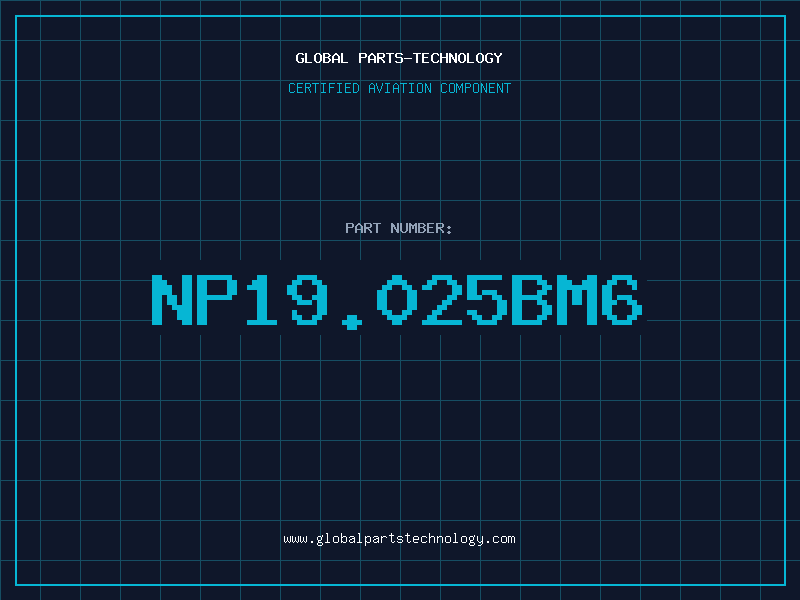 Aviation Part NP19.025BM6