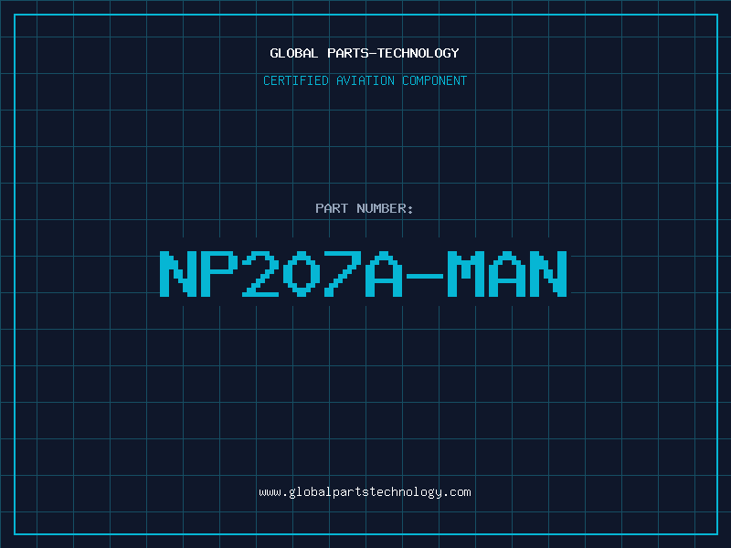 Aviation Part NP207A-MAN