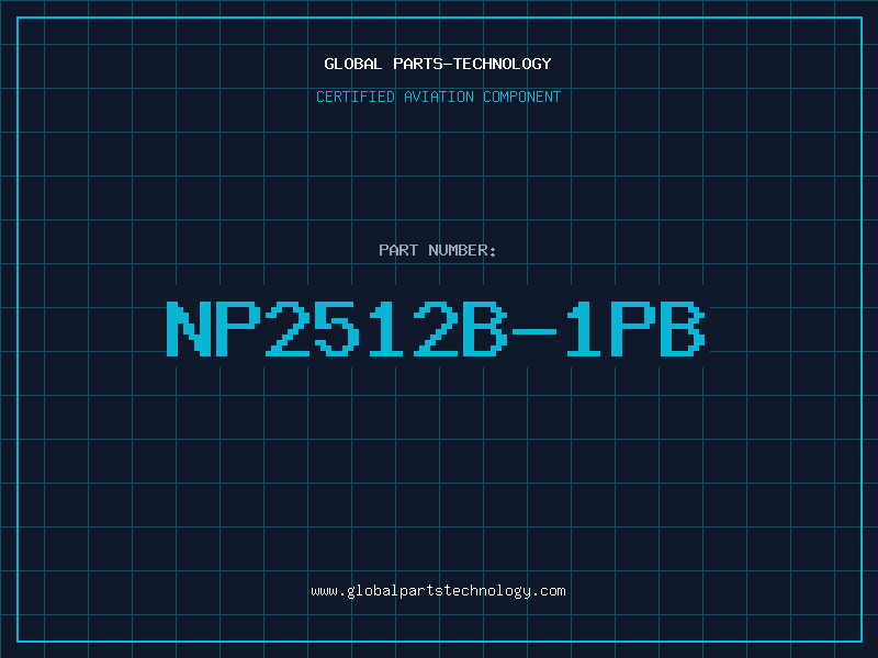 Aviation Part NP2512B-1PB