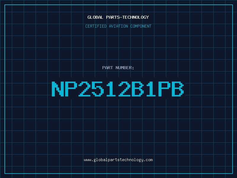 Aviation Part NP2512B1PB