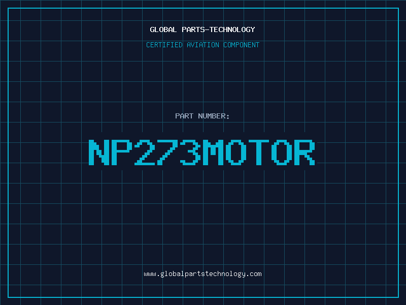 Aviation Part NP273MOTOR