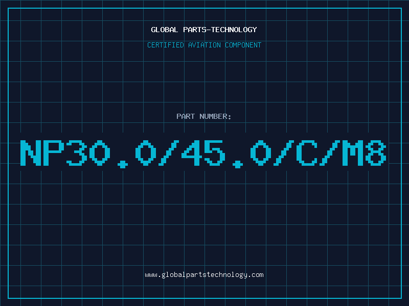 Aviation Part NP30.0/45.0/C/M8
