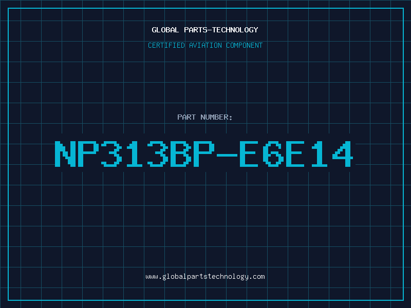 Aviation Part NP313BP-E6E14