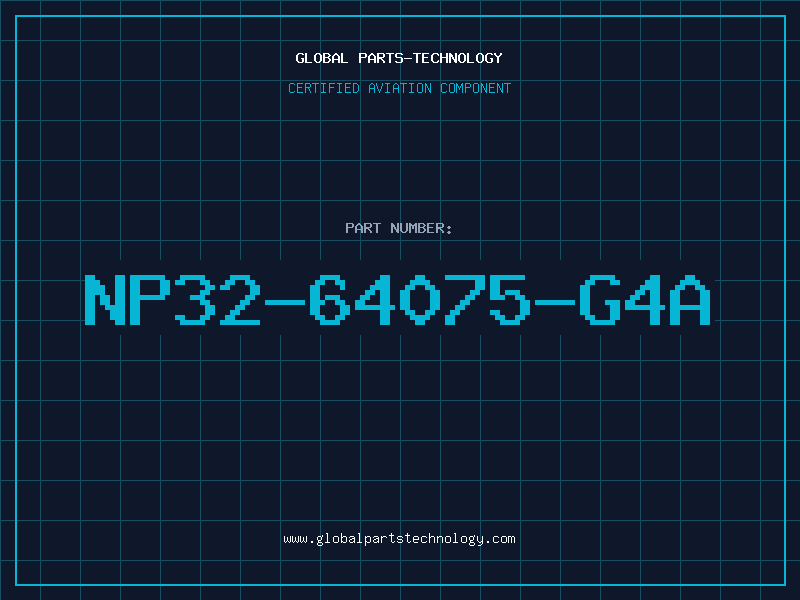Aviation Part NP32-64075-G4A