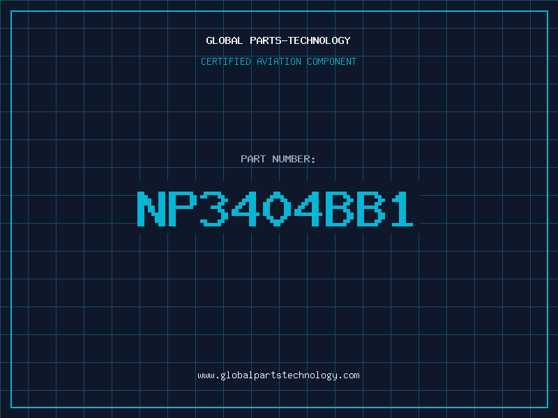 Aviation Part NP3404BB1