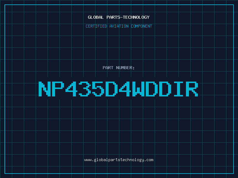 Aviation Part NP435D4WDDIR