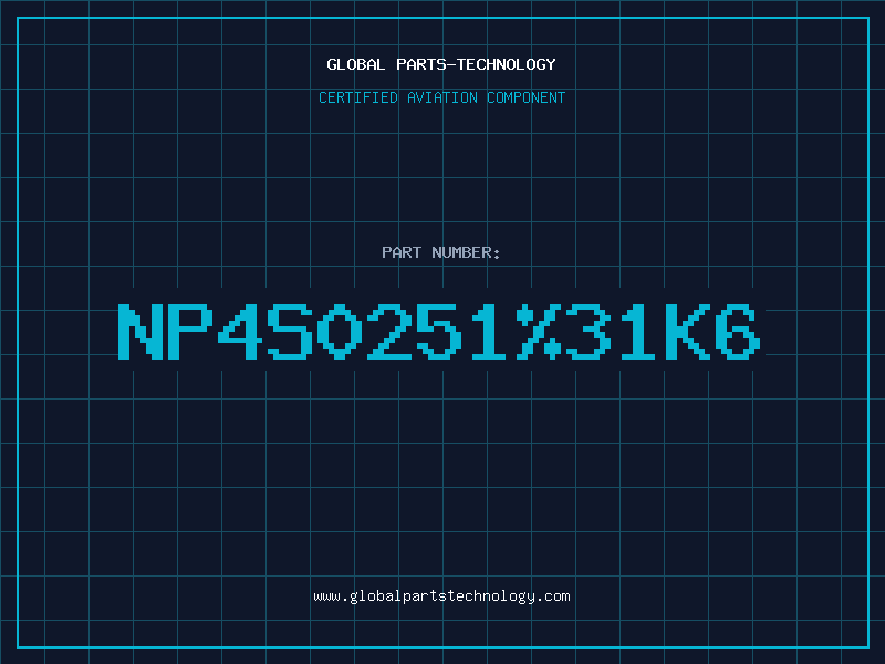 Aviation Part NP4S025131K6
