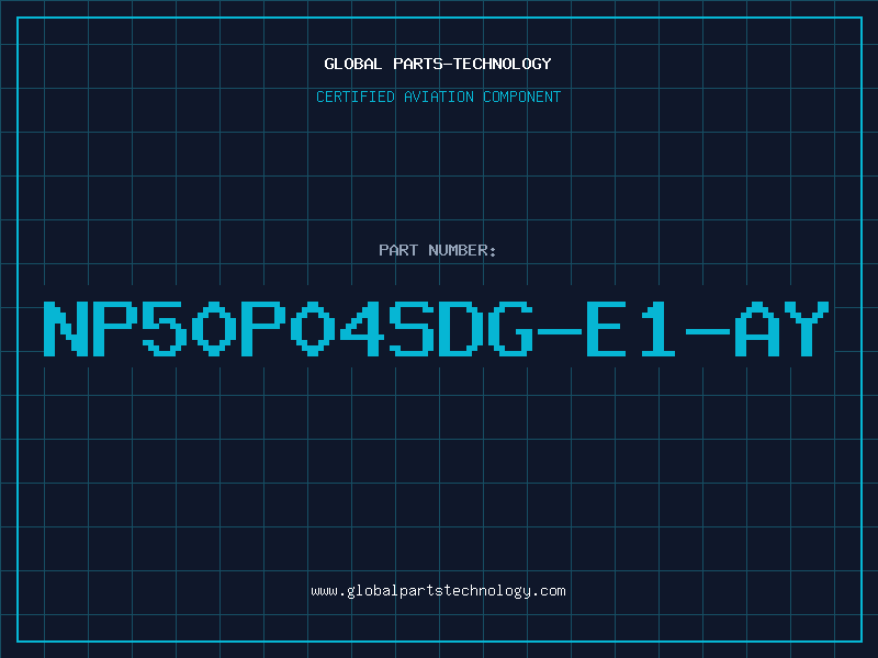 Aviation Part NP50P04SDG-E1-AY
