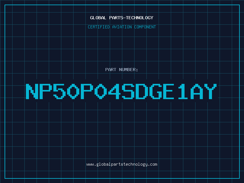 Aviation Part NP50P04SDGE1AY