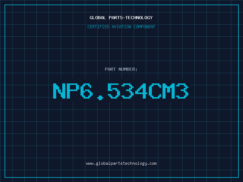 Aviation Part NP6.534CM3