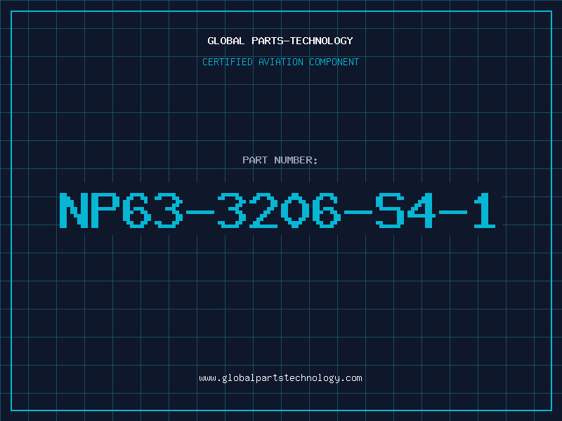 Aviation Part NP63-3206-S4-1