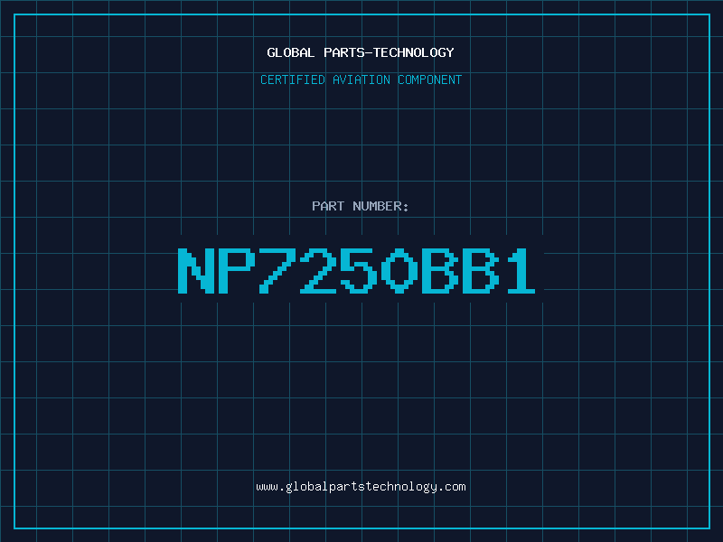 Aviation Part NP7250BB1