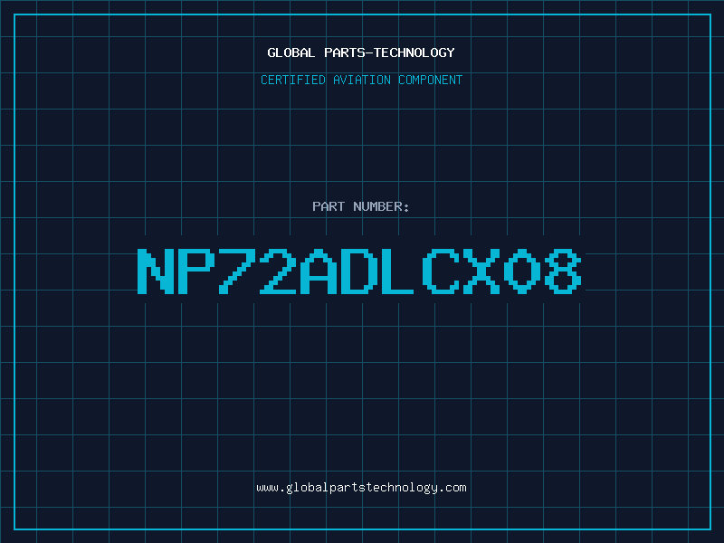 Aviation Part NP72ADLCX08