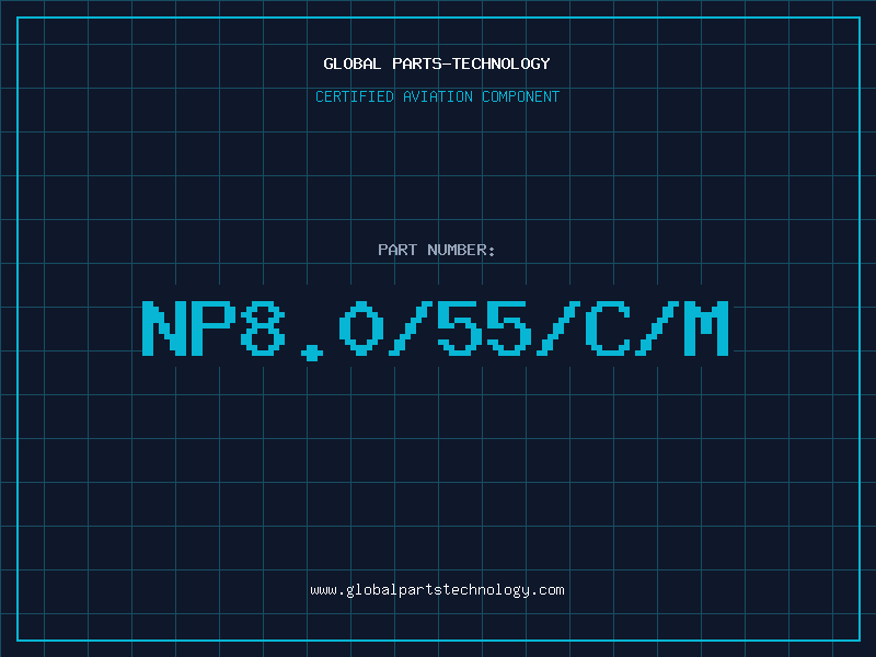 Aviation Part NP8.0/55/C/M