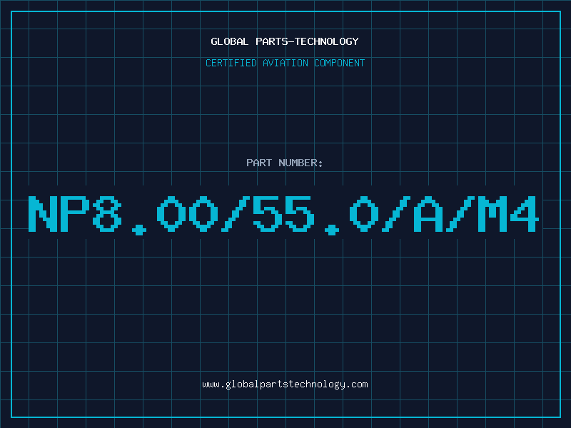 Aviation Part NP8.00/55.0/A/M4