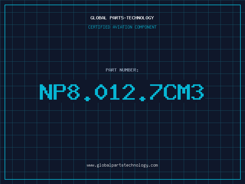 Aviation Part NP8.012.7CM3