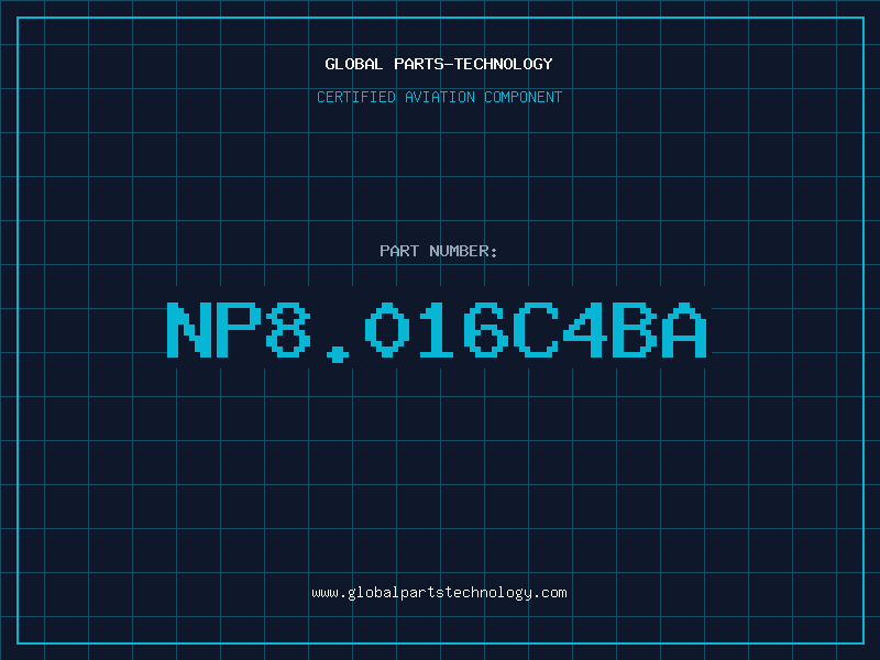 Aviation Part NP8.016C4BA