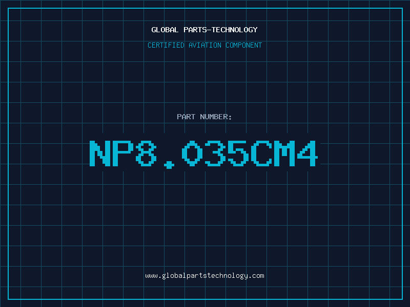 Aviation Part NP8.035CM4