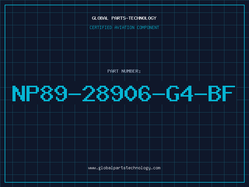 Aviation Part NP89-28906-G4-BF