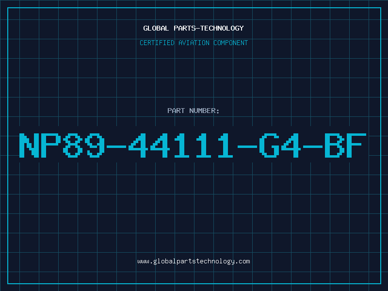 Aviation Part NP89-44111-G4-BF