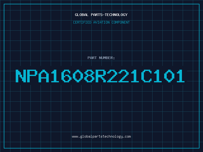 Aviation Part NPA1608R221C101