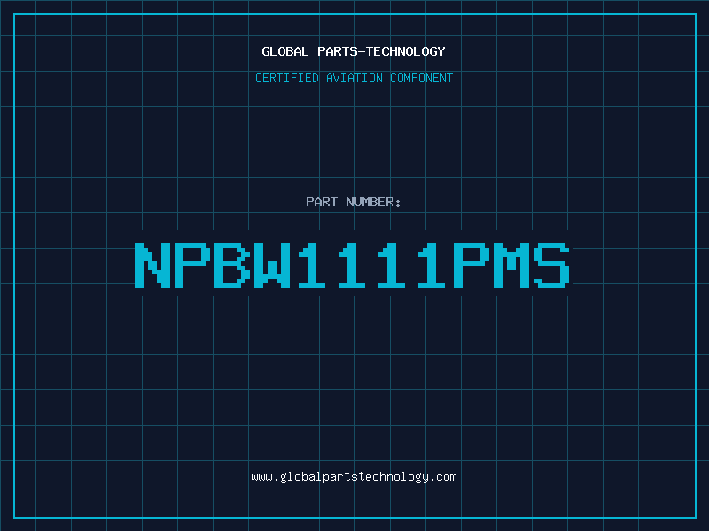 Aviation Part NPBW1111PMS