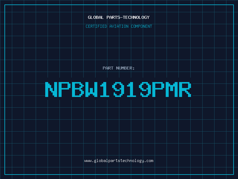 Aviation Part NPBW1919PMR