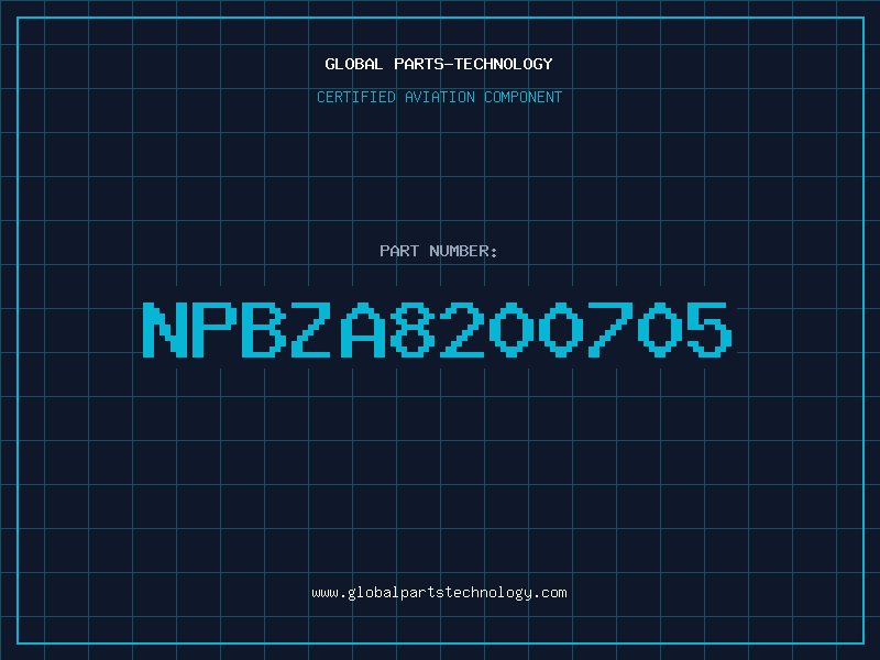 Aviation Part NPBZA8200705