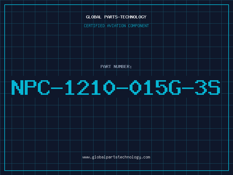 Aviation Part NPC-1210-015G-3S