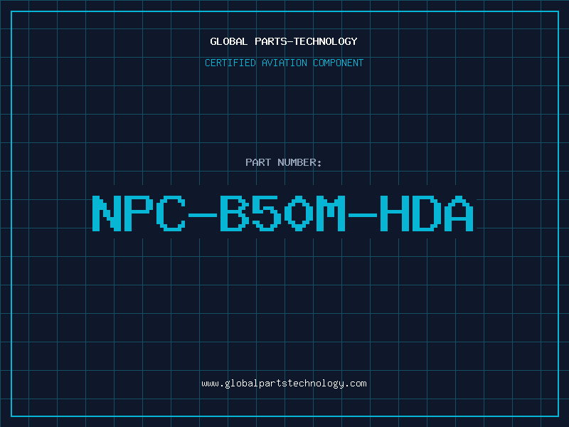 Aviation Part NPC-B50M-HDA