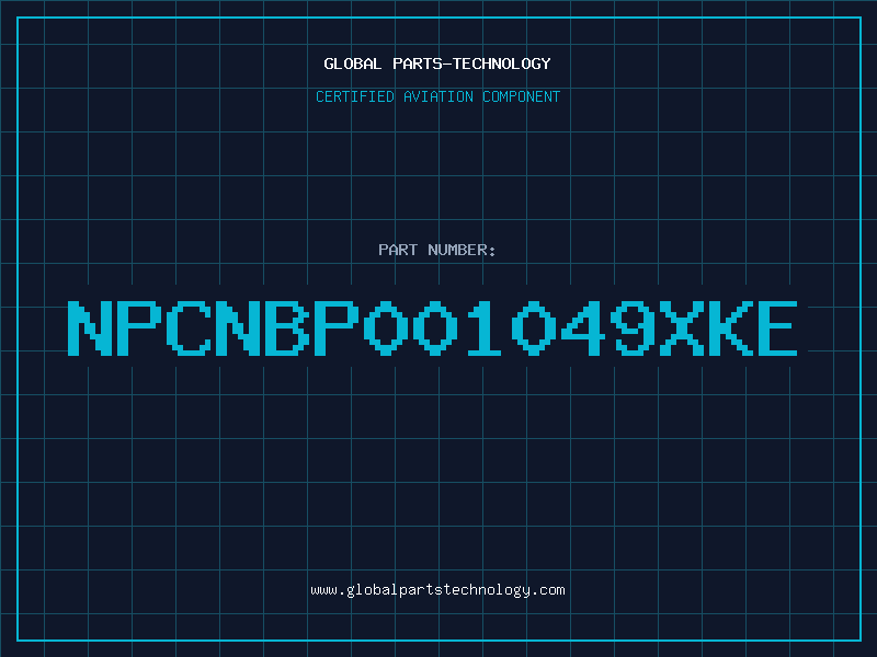 Aviation Part NPCNBP001049XKE