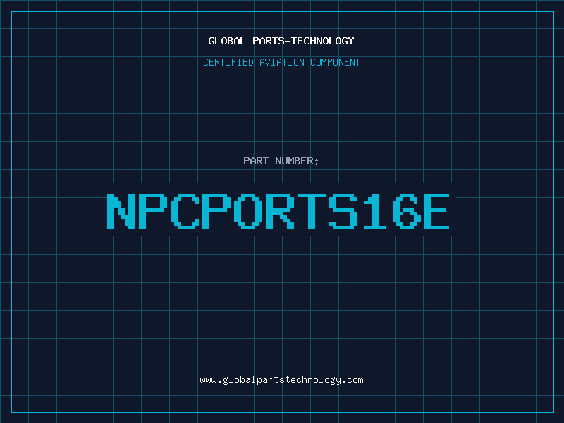 Aviation Part NPCPORTS16E