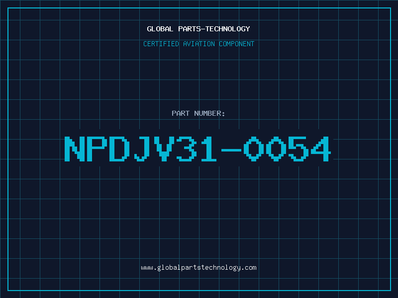 Aviation Part NPDJV31-0054