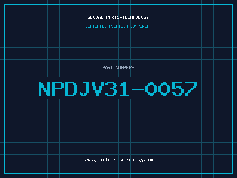 Aviation Part NPDJV31-0057