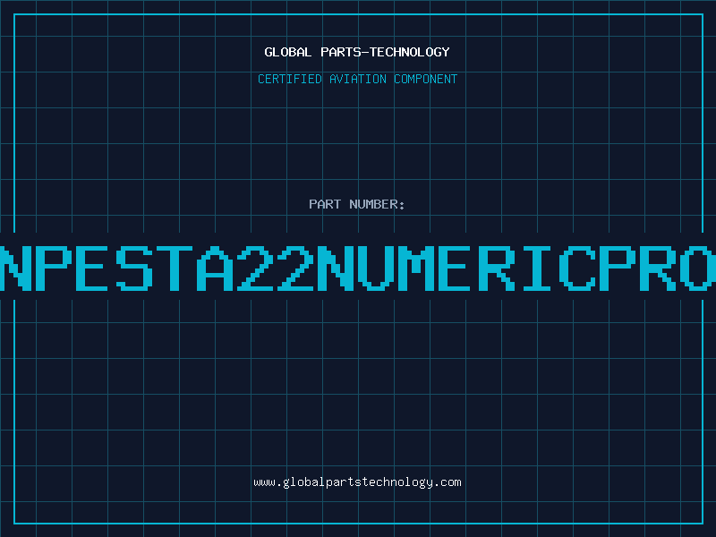 Aviation Part NPESTA22Numericpro
