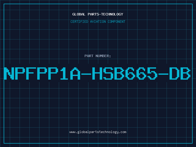 Aviation Part NPFPP1A-HSB665-DB