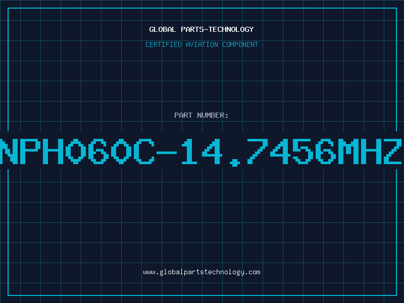 Aviation Part NPH060C-14.7456MHZ