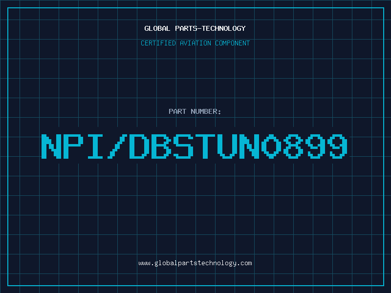 Aviation Part NPI/DBSTUN0899