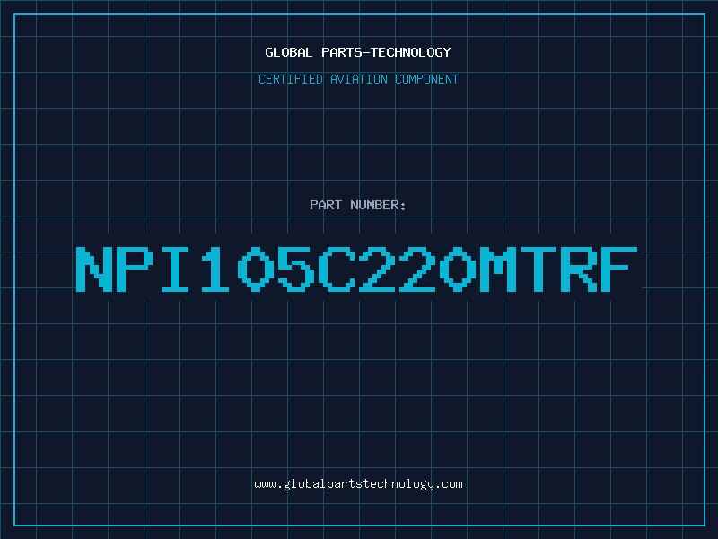 Aviation Part NPI105C220MTRF