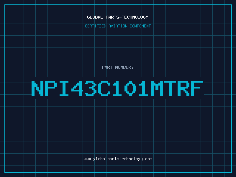 Aviation Part NPI43C101MTRF
