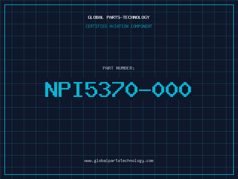Aviation Part NPI5370-000