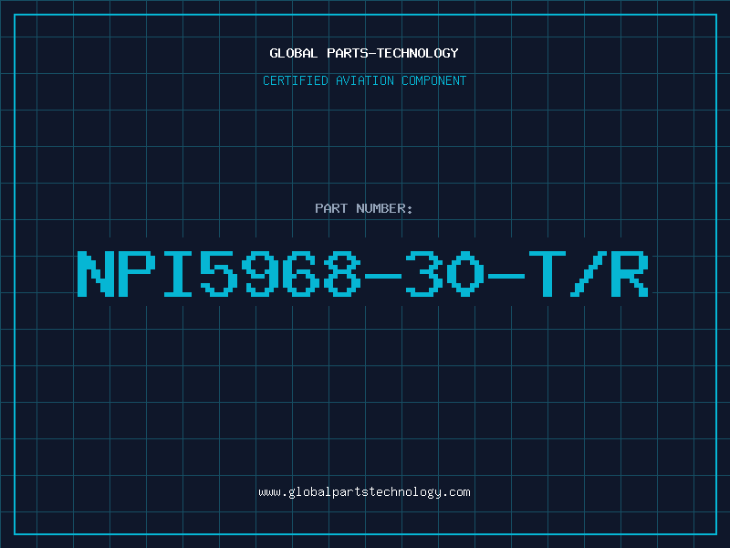 Aviation Part NPI5968-30-T/R