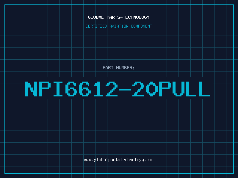 Aviation Part NPI6612-20PULL
