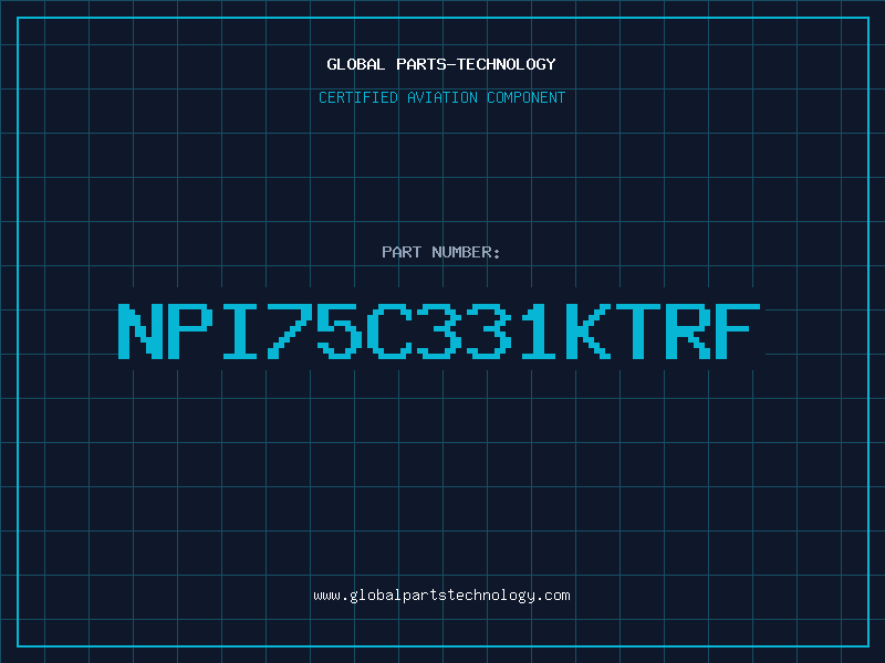 Aviation Part NPI75C331KTRF