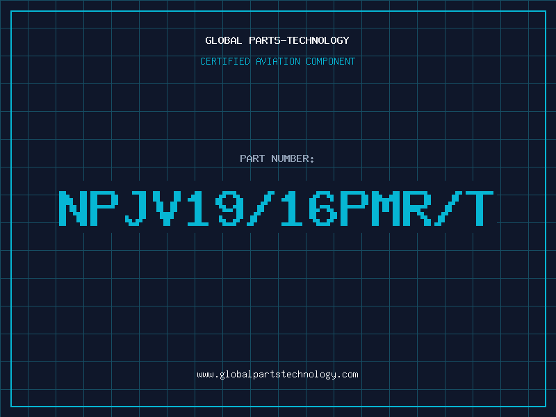 Aviation Part NPJV19/16PMR/T