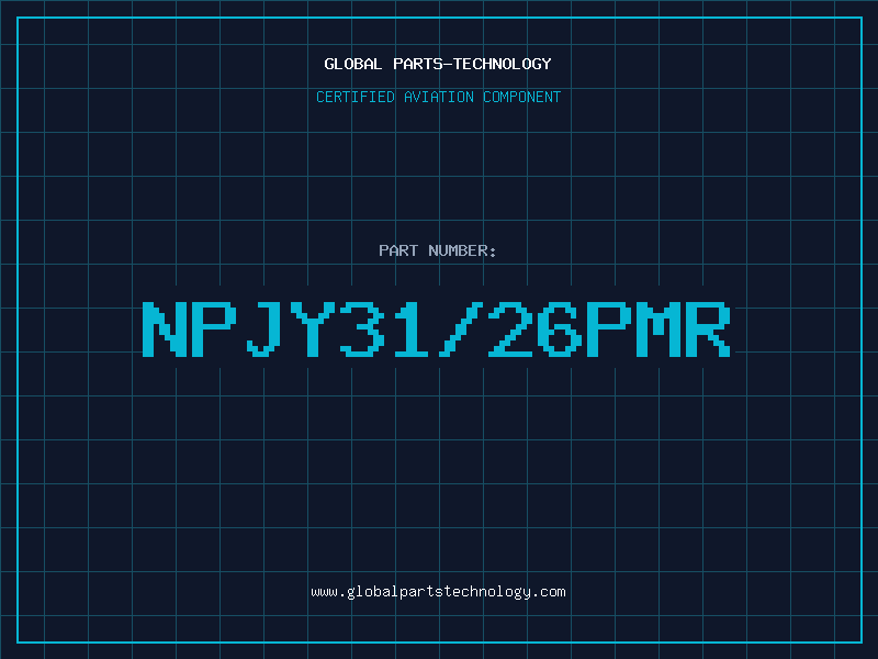 Aviation Part NPJY31/26PMR
