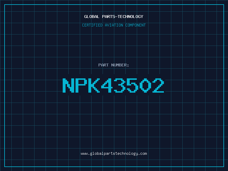 Aviation Part NPK43502