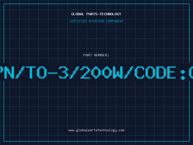 Aviation Part NPN/TO-3/200W/CODE:CR